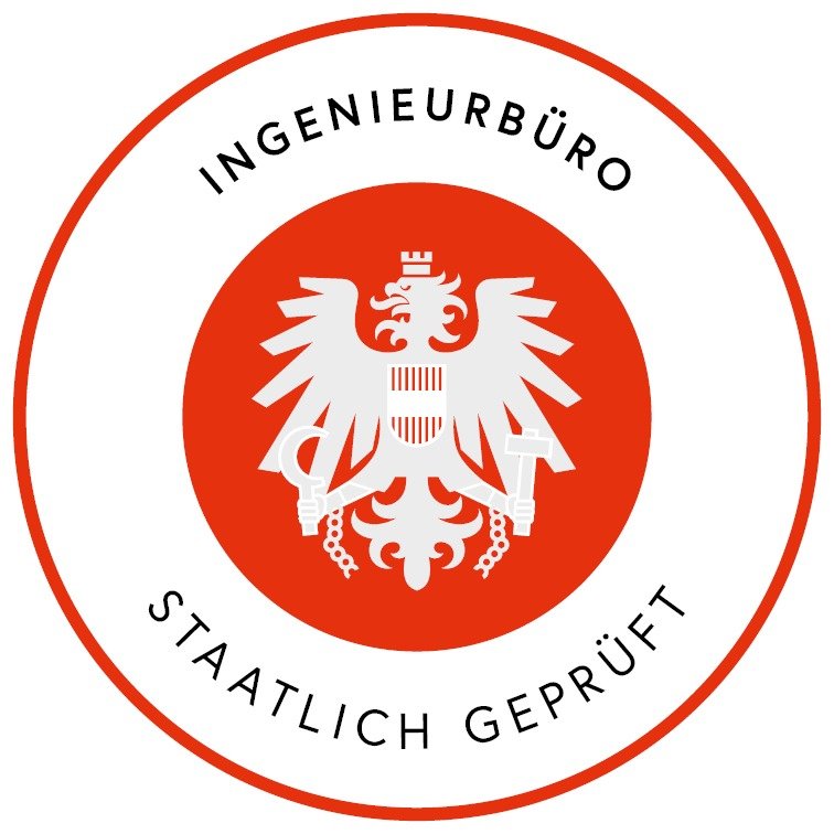 Gütesiegel: Ingenieurbüro, staatlich geprüft