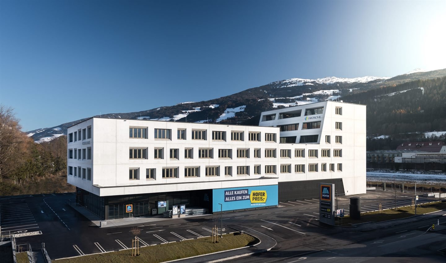 Fröschlhaus — Firmenzentrale der HIG-Gruppe, Hall in Tirol
